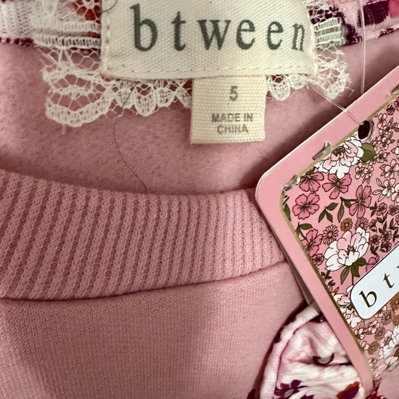 Floral Pink Kids Set - Picture 3 of 4